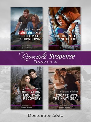 cover image of Romantic Suspense Box Set 1-4 Dec 2020